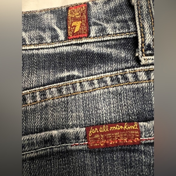 7 For All Mankind Women's Denim Skirt - Picture 4 of 7